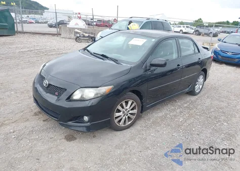 2010 Toyota Corolla S z USA, uszkodzony, nr VIN 2T1BU4EEXAC294331